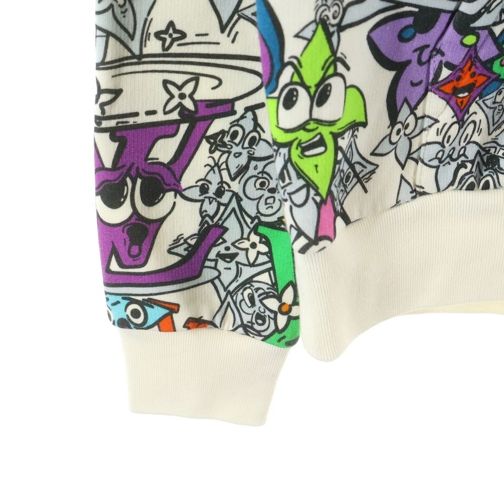 Louis Vuitton Monogram Comic Pullover Hoodie Multi — view 5