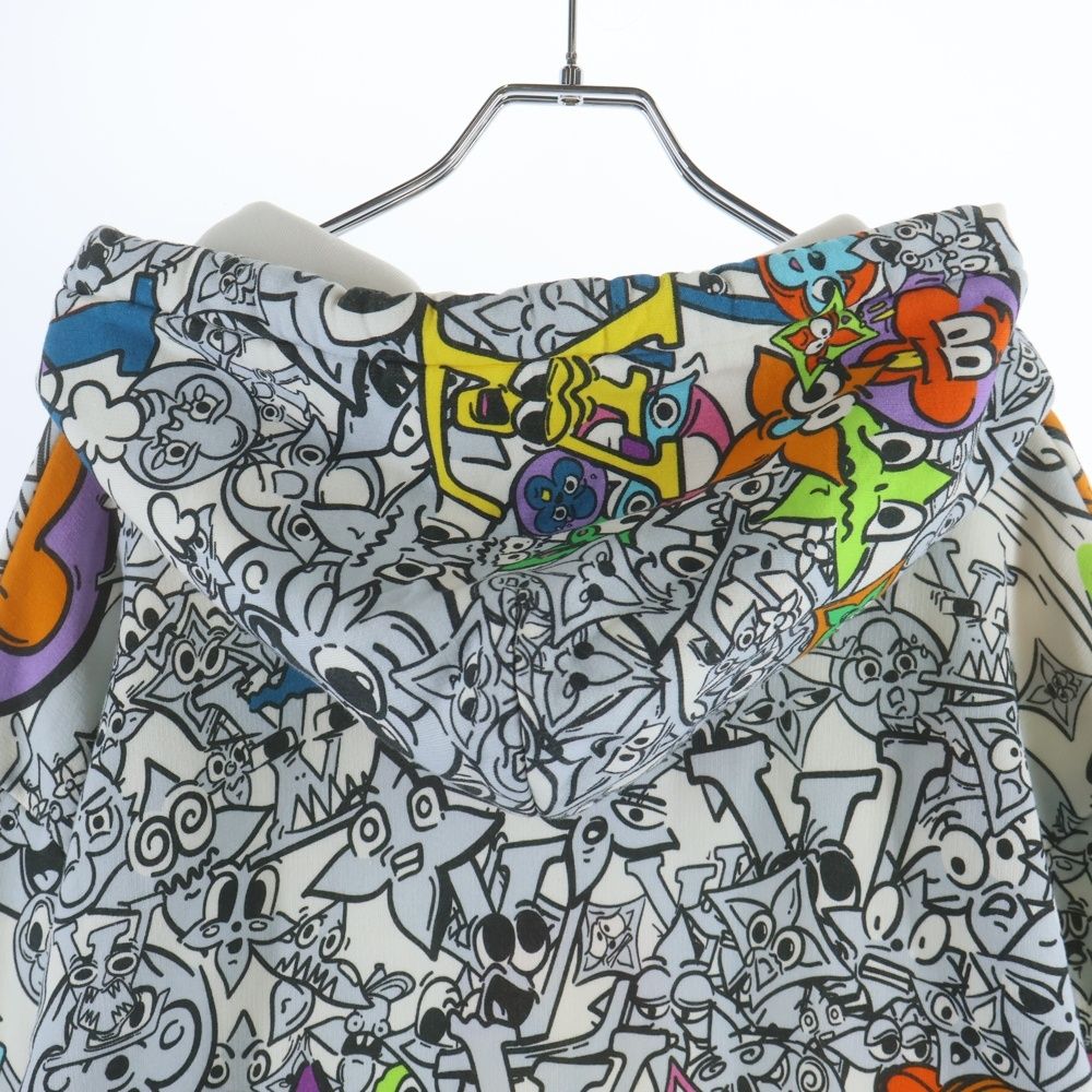 Louis Vuitton Monogram Comic Pullover Hoodie Multi — view 4