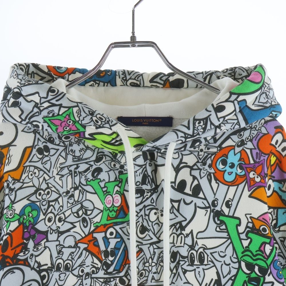 Louis Vuitton Monogram Comic Pullover Hoodie Multi — view 3