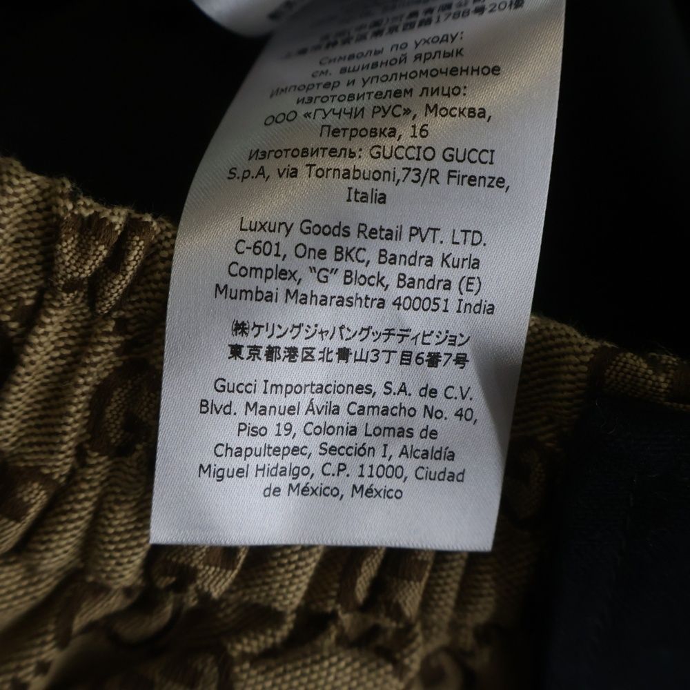 Gucci North Face GG Jacquard Pants Beige — view 8