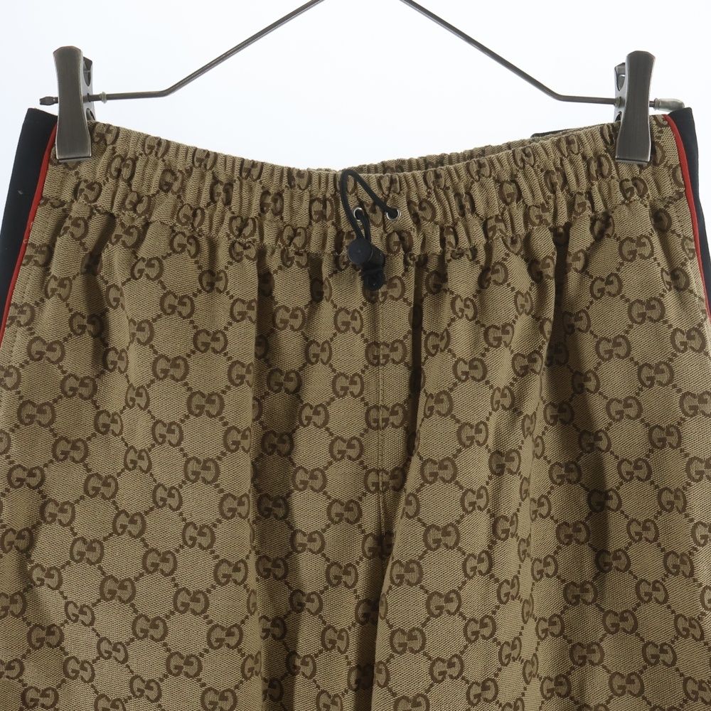 Gucci North Face GG Jacquard Pants Beige — view 3
