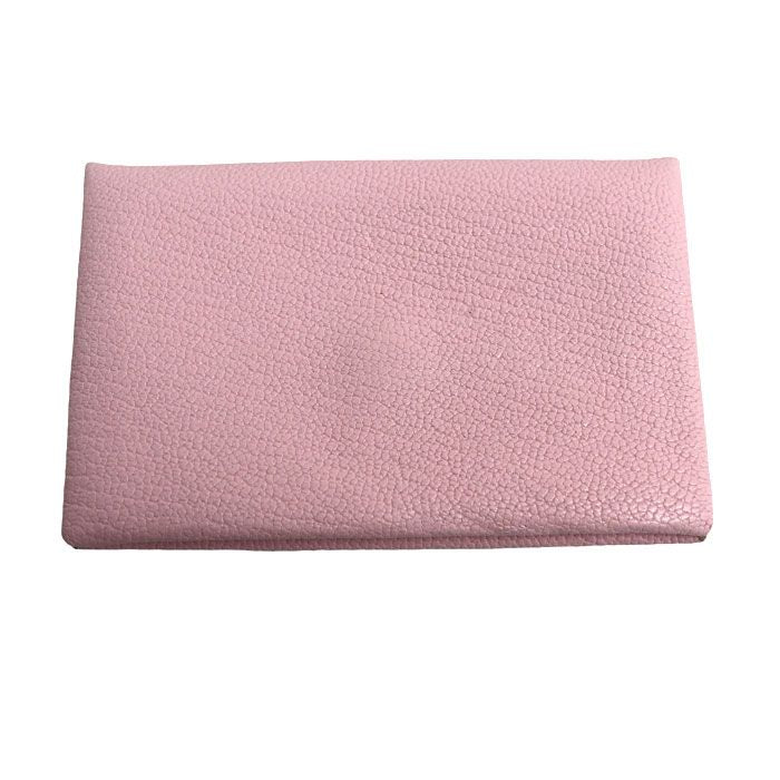 Hermes Calvi Coin Case Pink