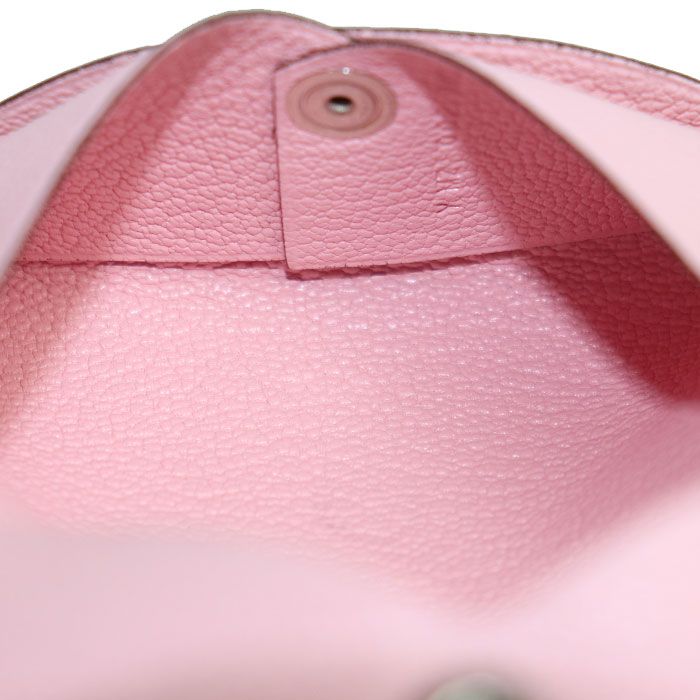 Hermes Calvi Coin Case Pink — view 4