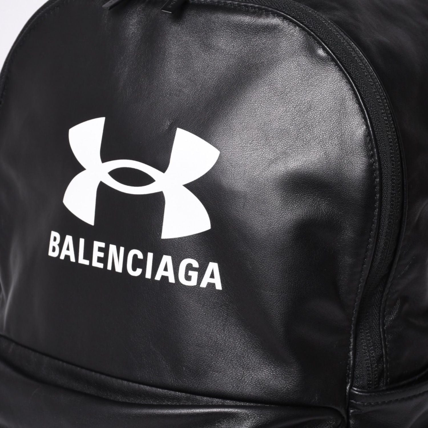 Balenciaga Under Armor Collaboration Backpack Black White — view 5