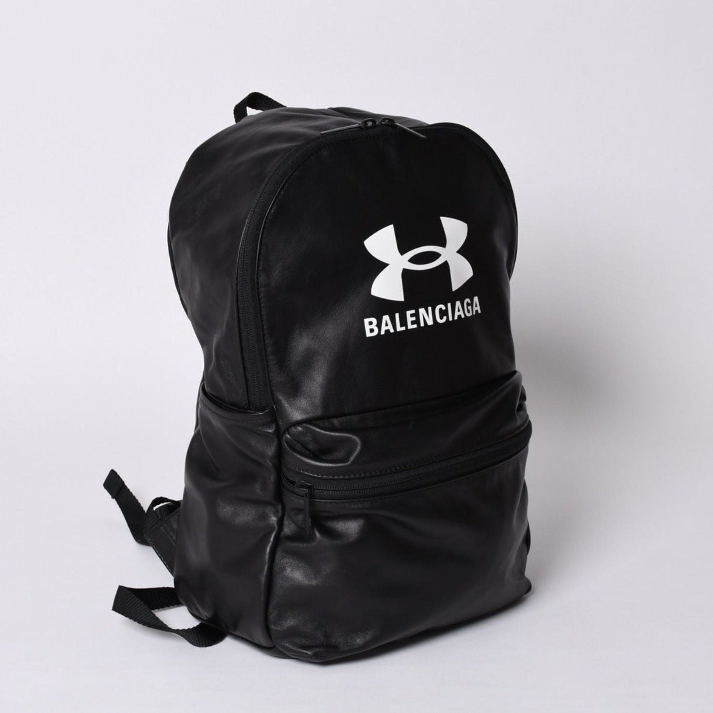 Balenciaga Under Armor Collaboration Backpack Black White — view 3