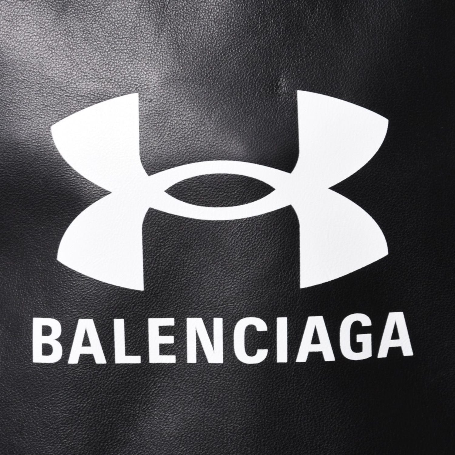 Balenciaga Under Armor Collaboration Backpack Black White — view 6