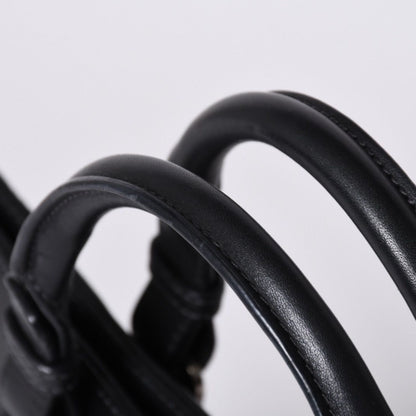 Loewe Camoscio Anagram Logo Leather Tote Bag — view 4