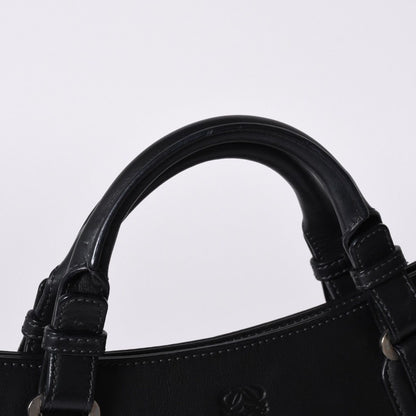 Loewe Camoscio Anagram Logo Leather Tote Bag — view 6