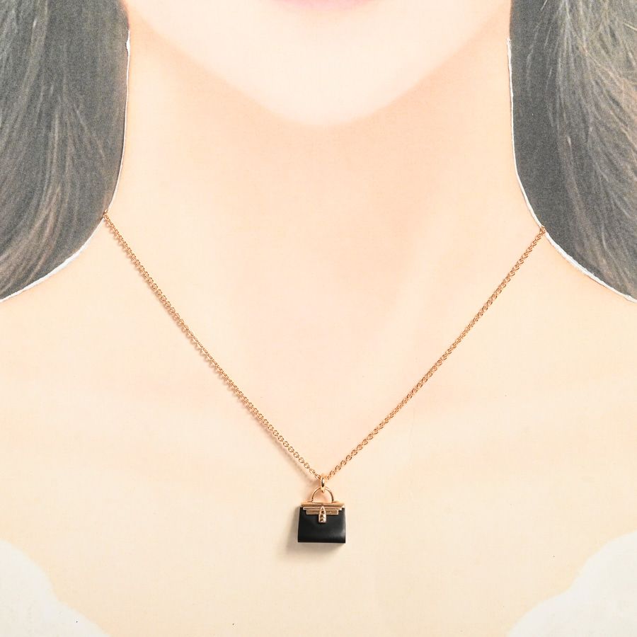 Hermes Necklace Amulet Kelly — view 6