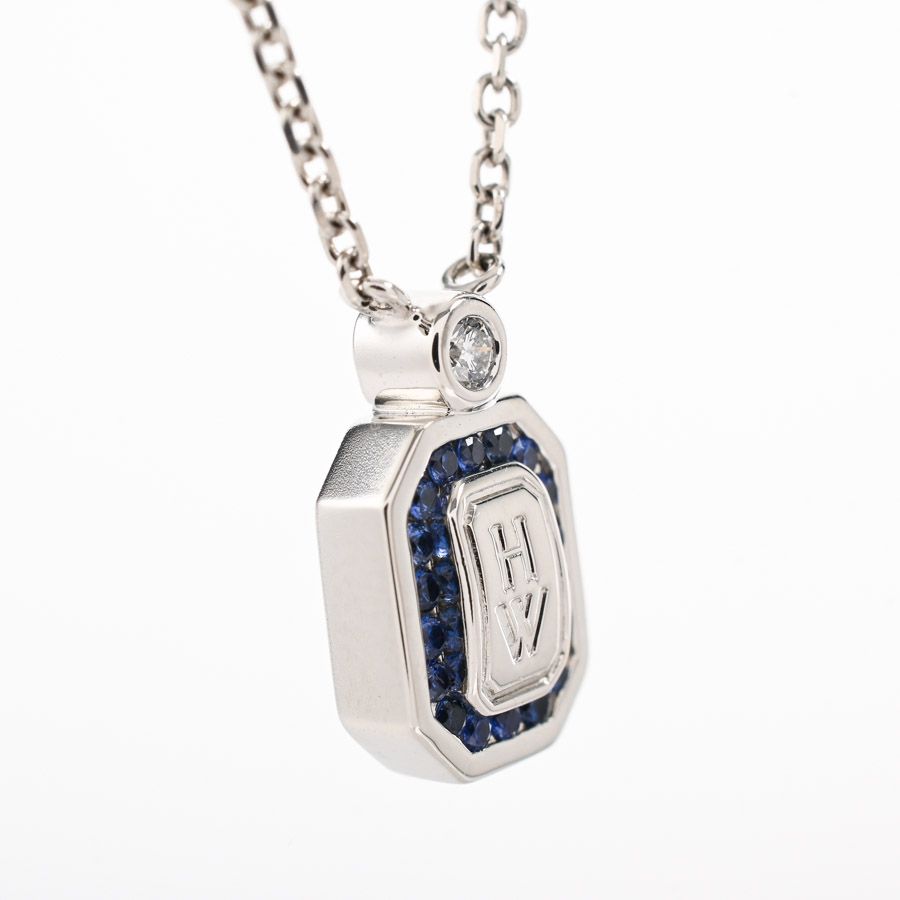 Harry Winston Necklace HW Logo — view 3