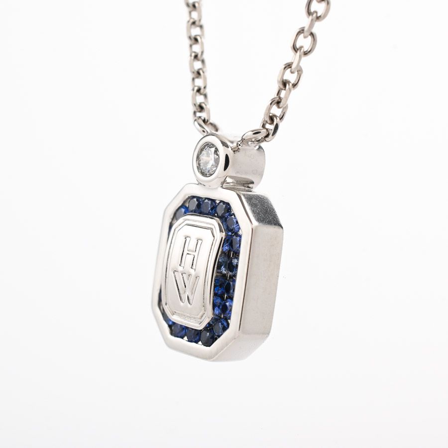 Harry Winston Necklace HW Logo — view 2