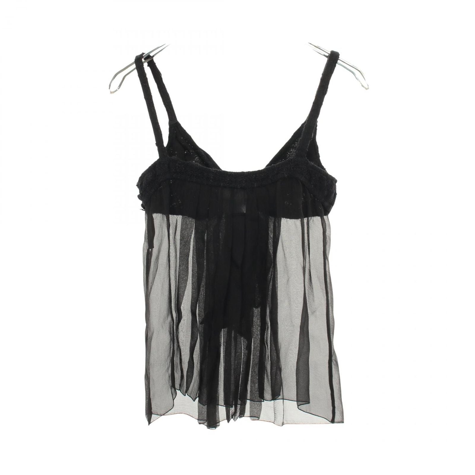 Chanel Camisole Black Cotton — view 2