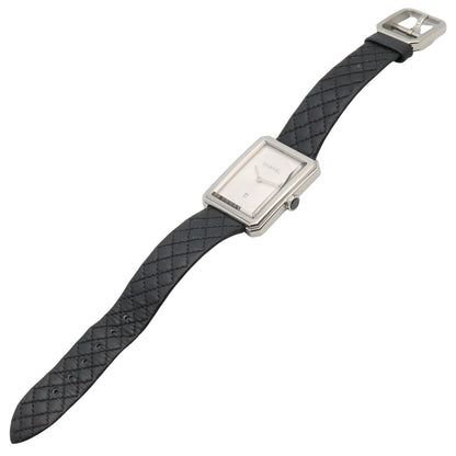 Chanel Watch Boyfriend White Stainless Steel Leather — view 4