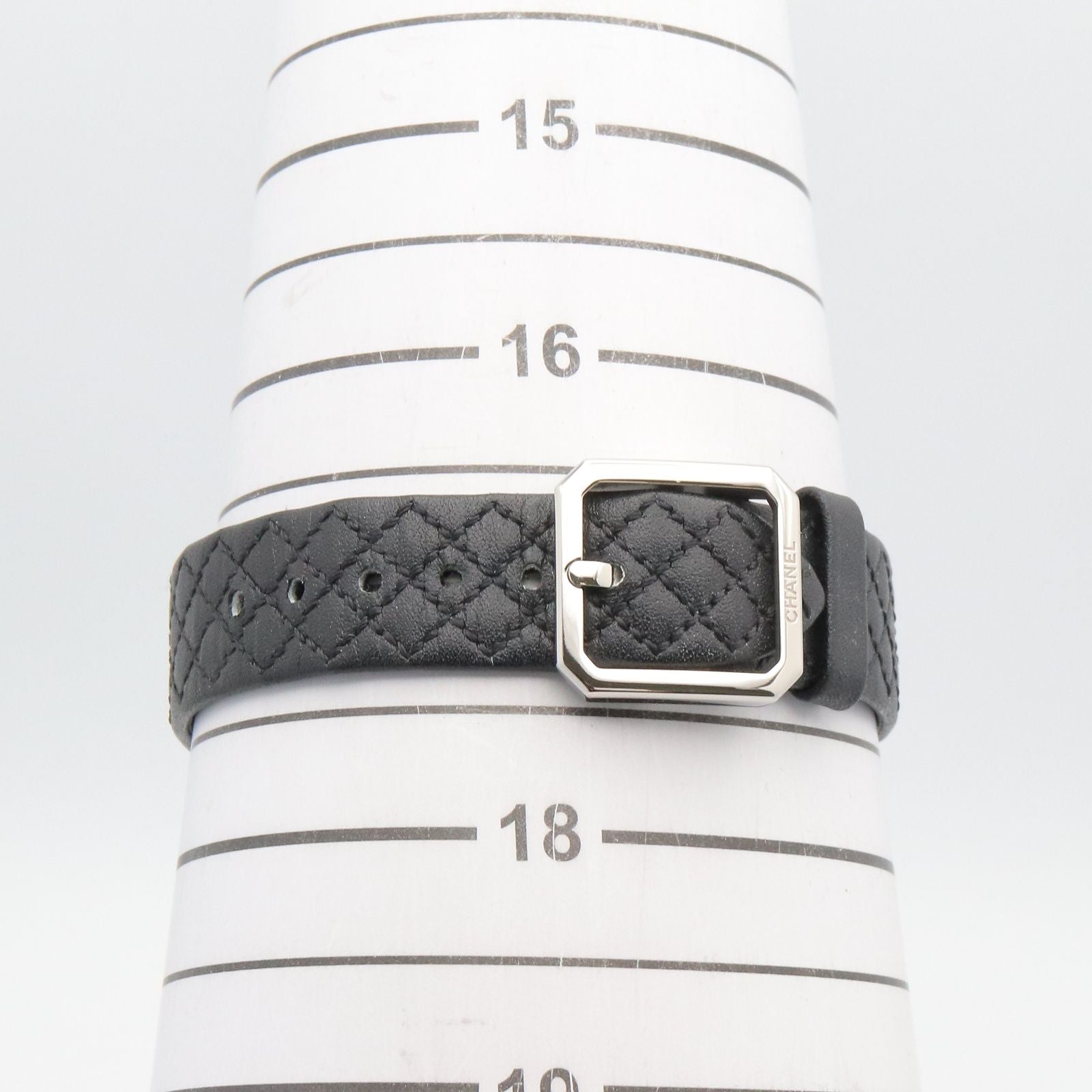 Chanel Watch Boyfriend White Stainless Steel Leather — view 8