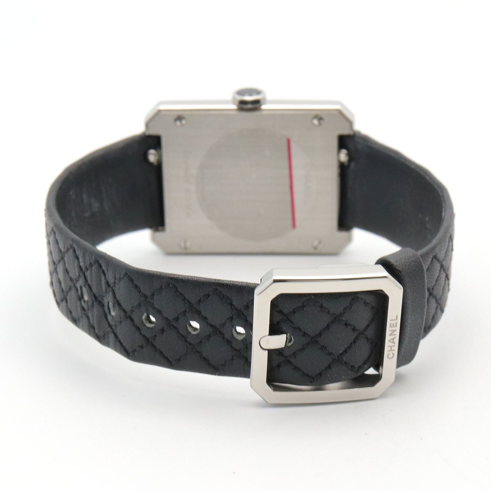 Chanel Watch Boyfriend White Stainless Steel Leather — view 5