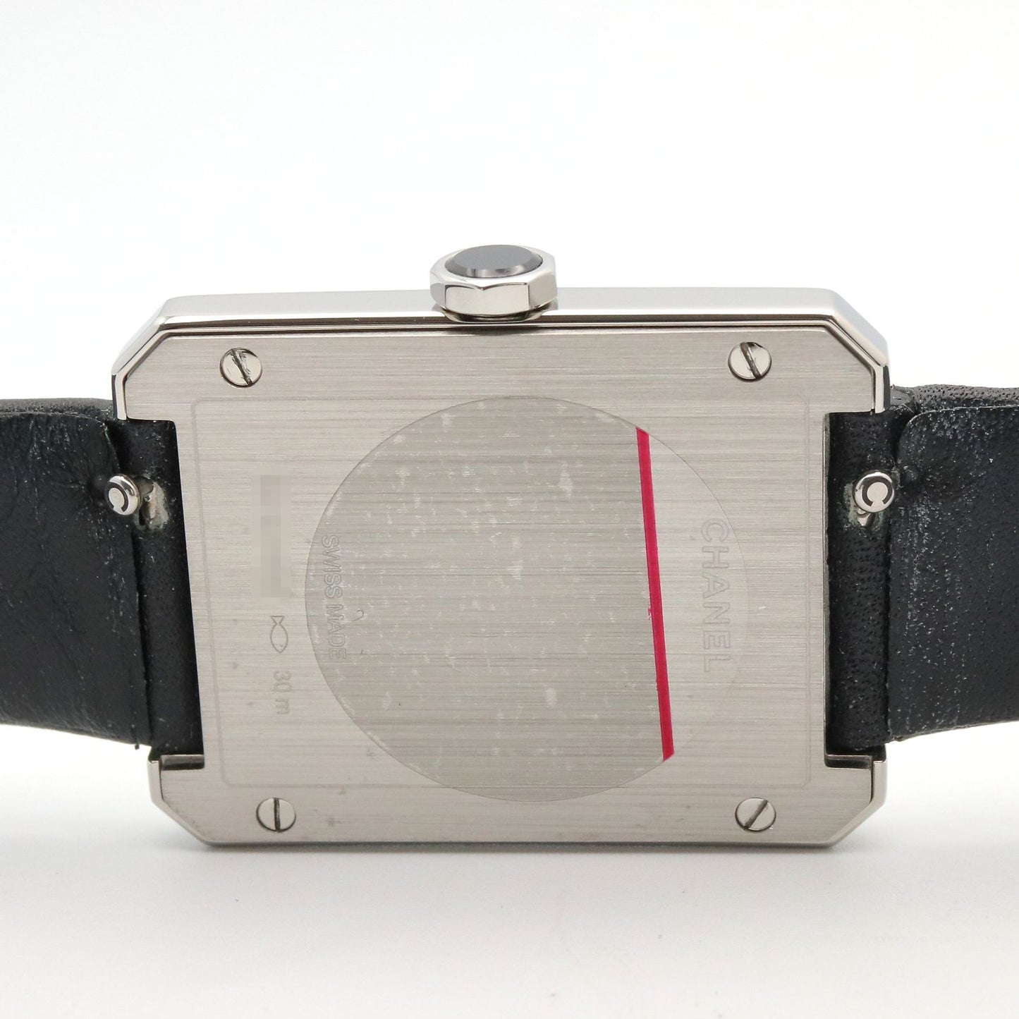 Chanel Watch Boyfriend White Stainless Steel Leather — view 6