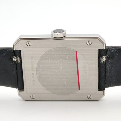 Chanel Watch Boyfriend White Stainless Steel Leather — view 6