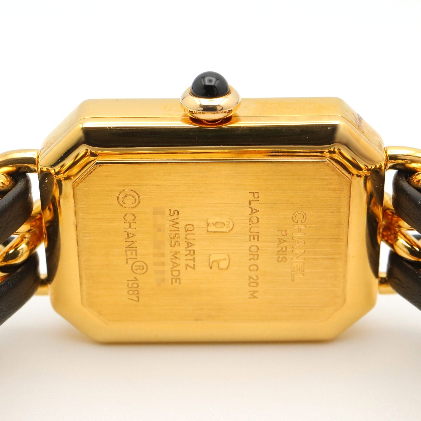 Chanel Watch Premiere S Black Leather — view 5