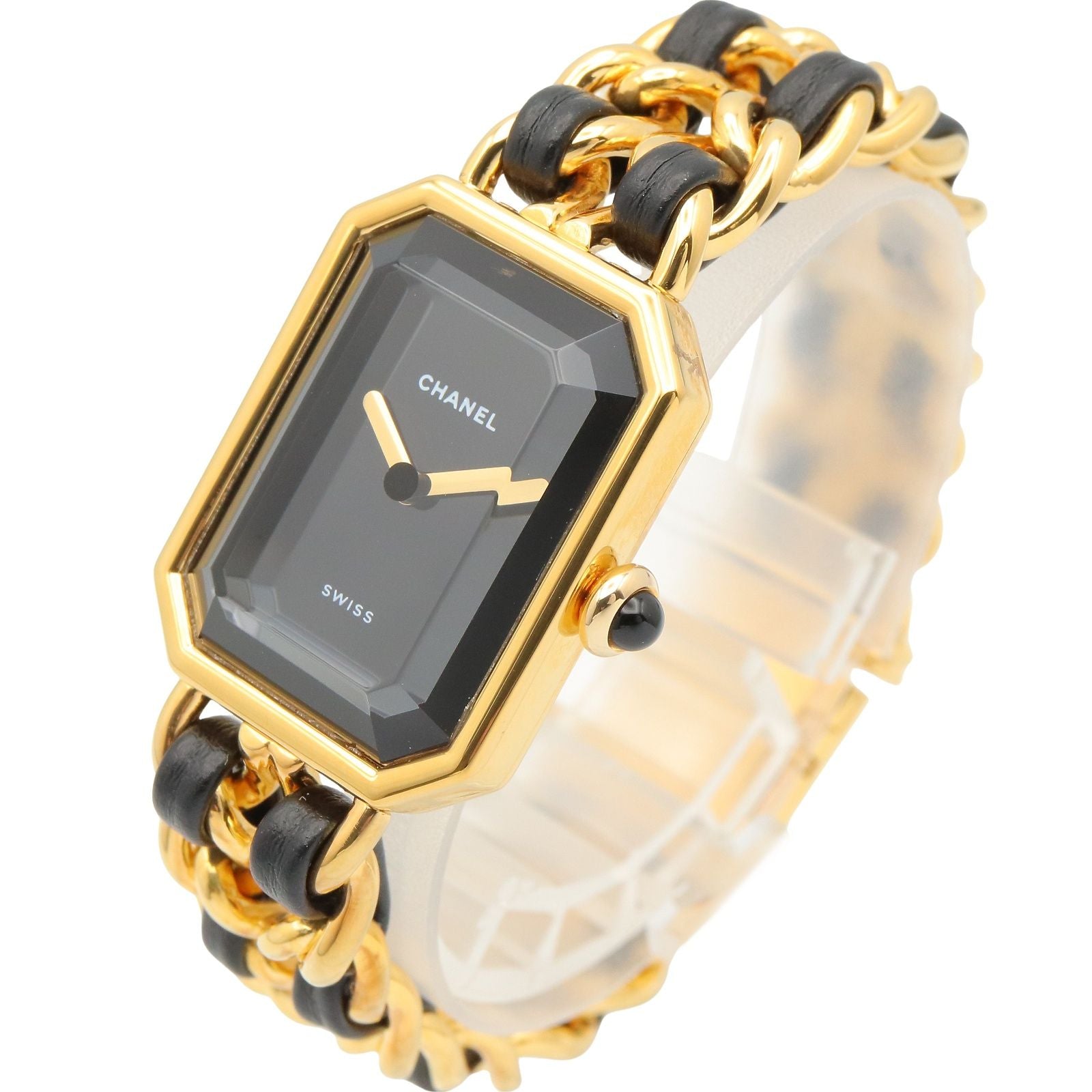 Chanel Watch Premiere S Black Leather — view 2