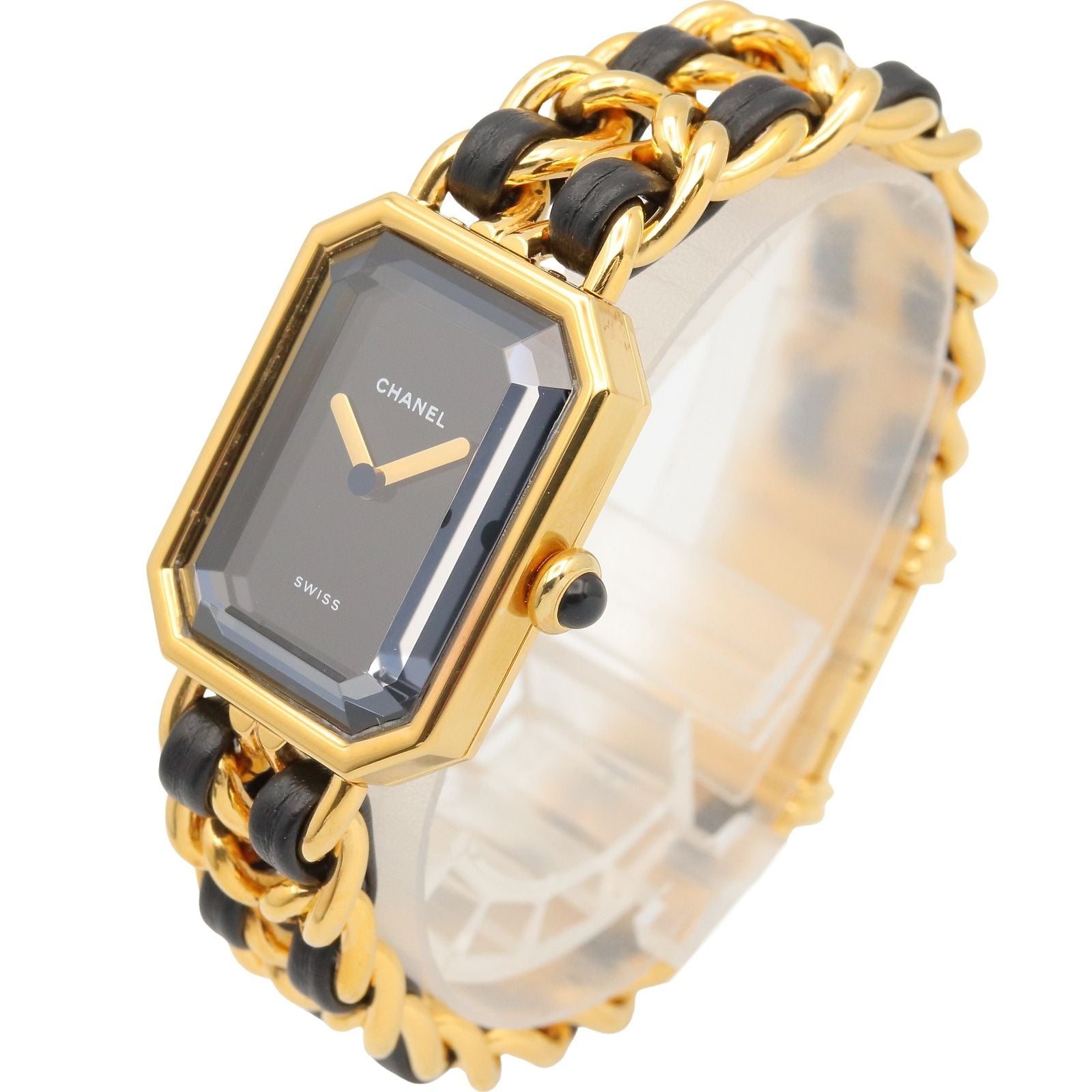 Chanel Watch Premiere M Black Leather — view 2