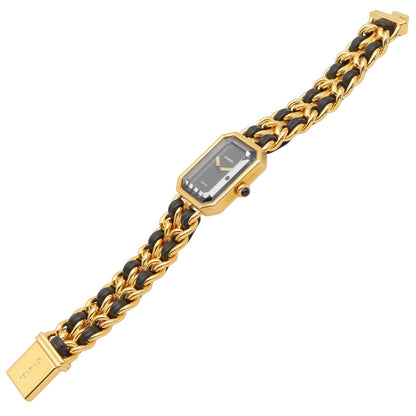 Chanel Watch Premiere M Black Leather — view 4