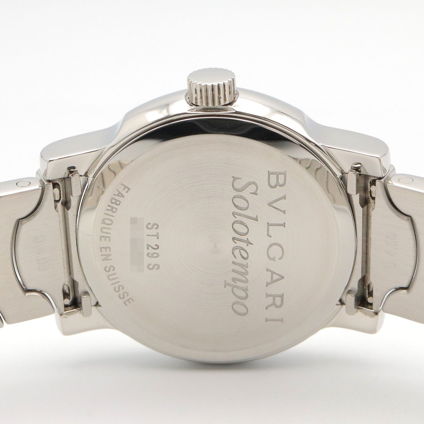 Bvlgari Watch Solo Tempo White Stainless Steel — view 5