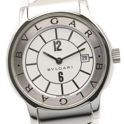 Bvlgari Watch Solo Tempo White Stainless Steel — view 3