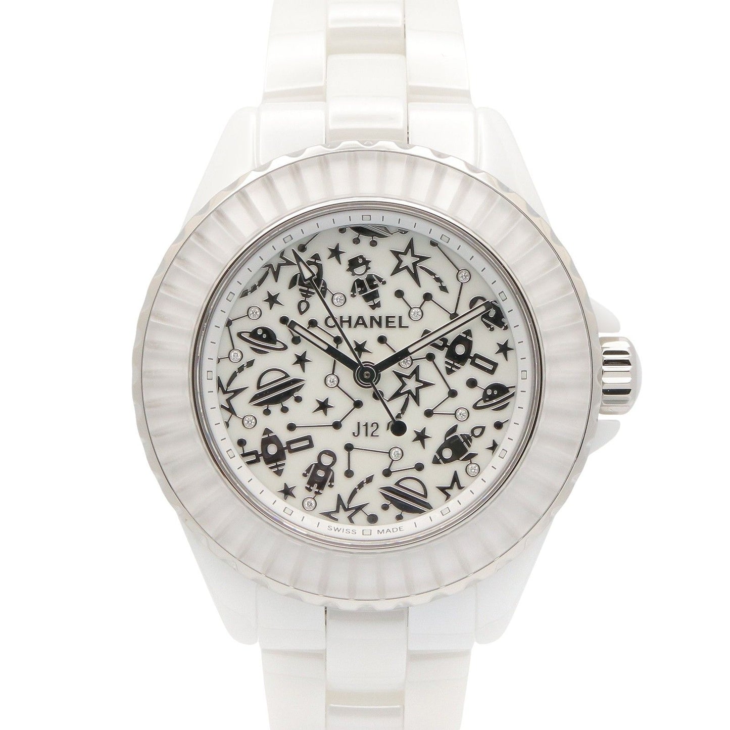 Chanel Watch Cosmic White Ceramic