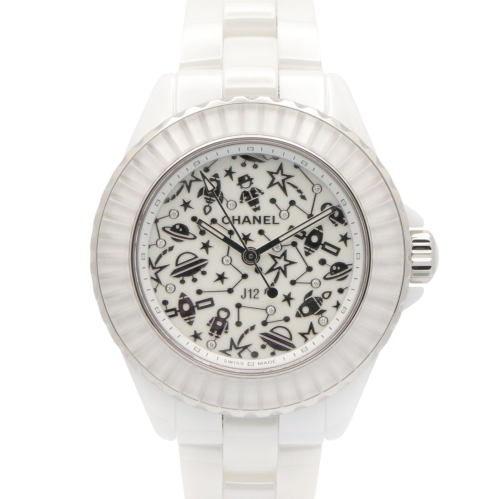 Chanel Watch Cosmic White Ceramic