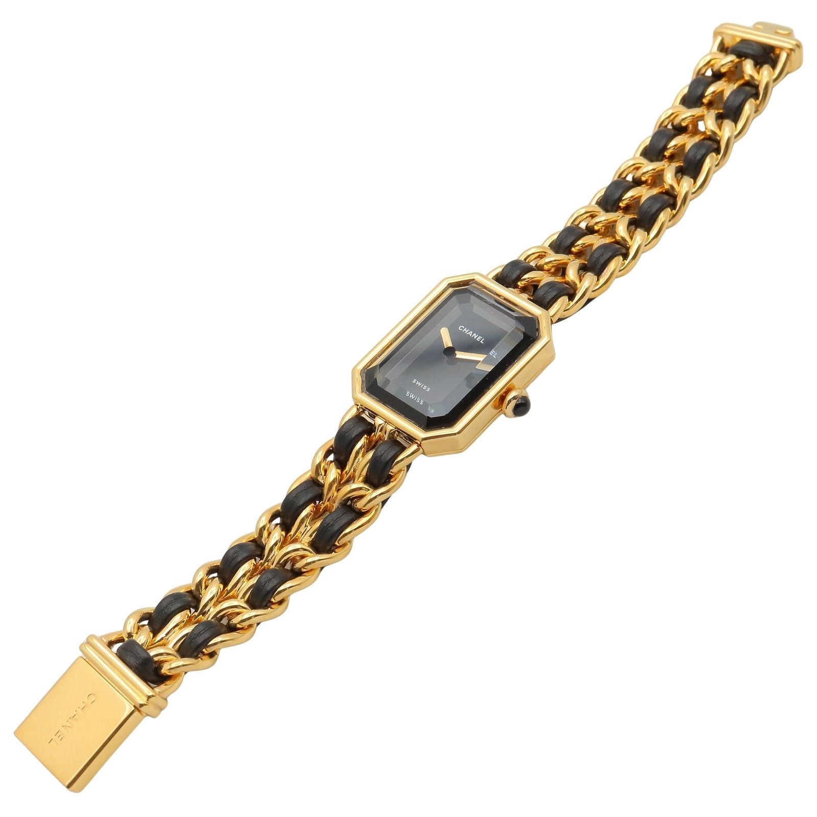 Chanel Watch Premiere S Black Leather — view 4