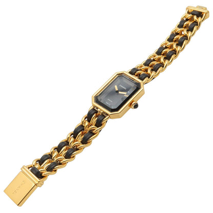 Chanel Watch Premiere S Black Leather — view 4