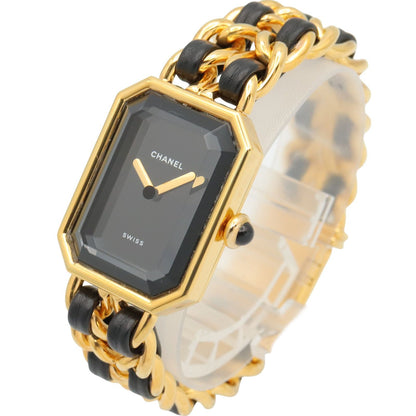 Chanel Watch Premiere S Black Leather — view 2