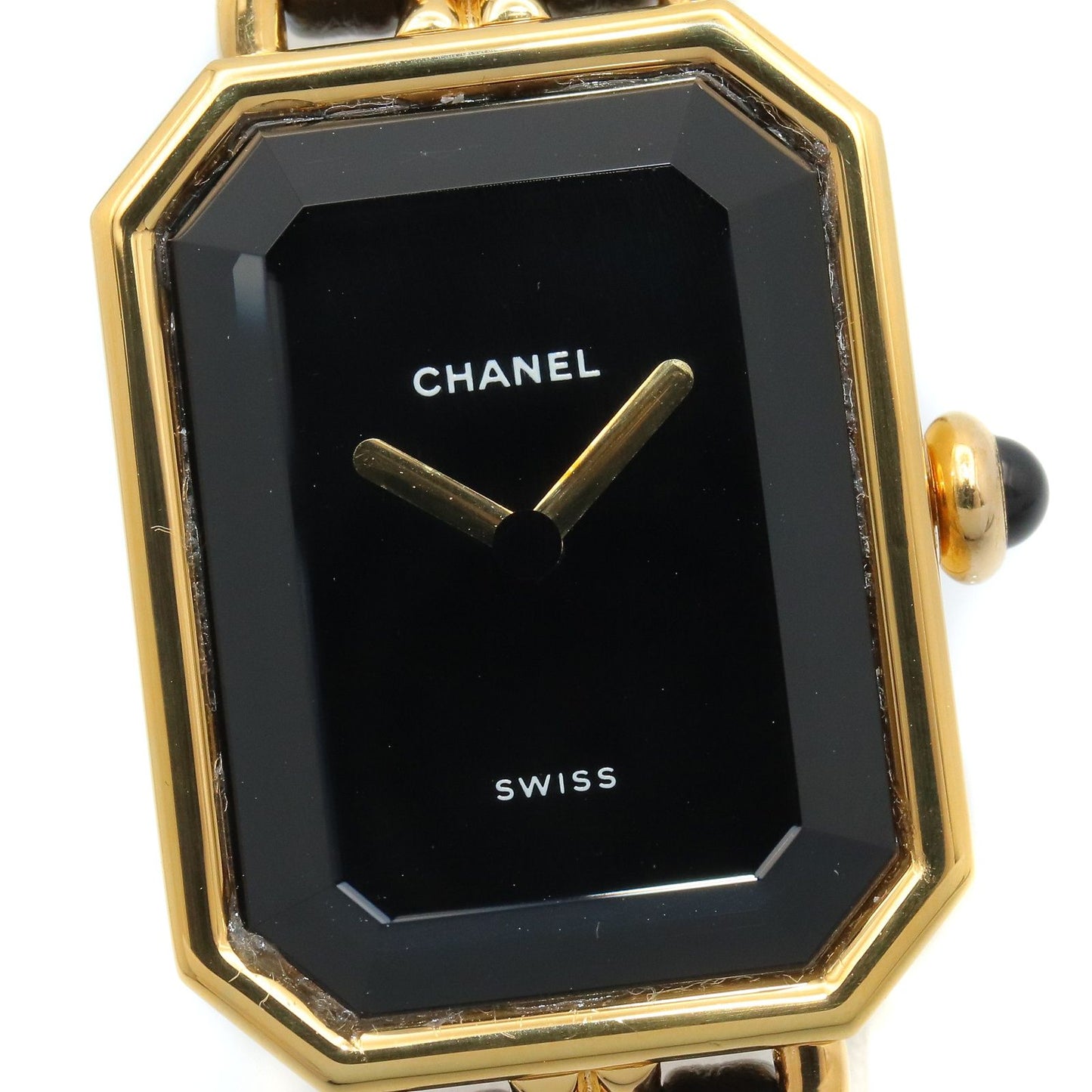 Chanel Watch Premiere S Black Leather — view 3
