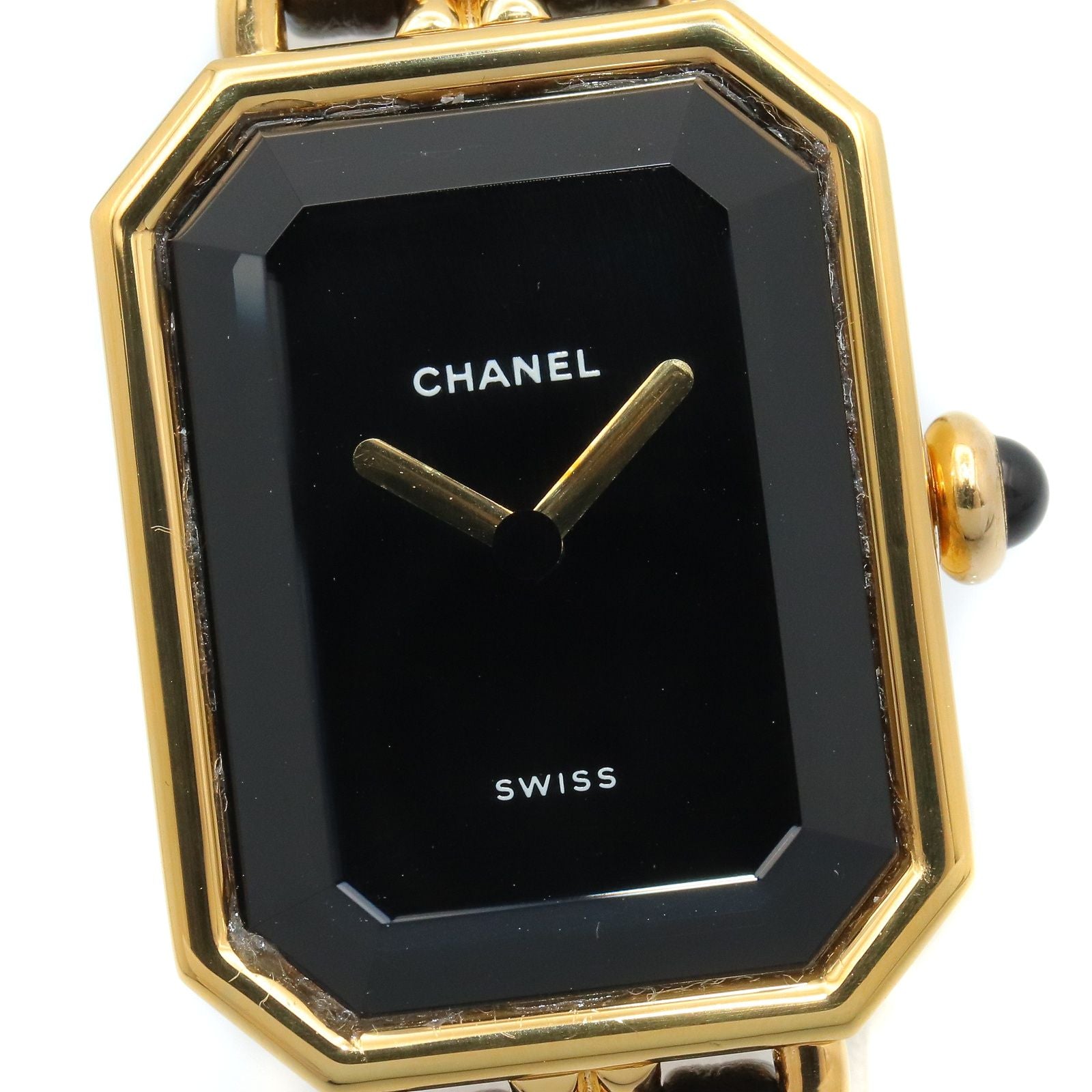 Chanel Watch Premiere S Black Leather — view 3