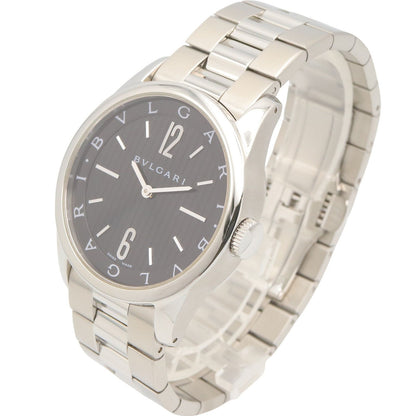 Bvlgari Watch Solo Tempo Black Stainless Steel — view 2