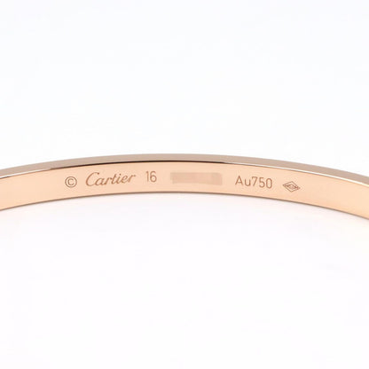 Cartier Bracelet Love Small 15 cm 18k Pink Gold Diamond — view 3
