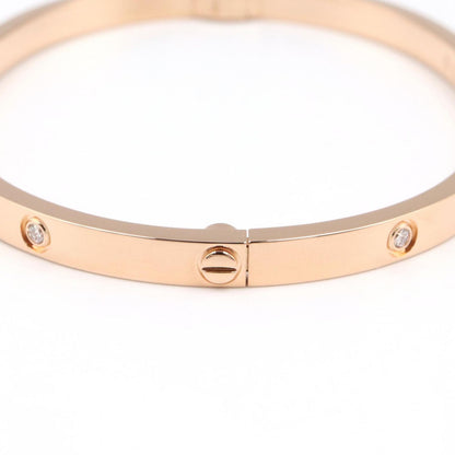 Cartier Bracelet Love Small 15 cm 18k Pink Gold Diamond — view 4