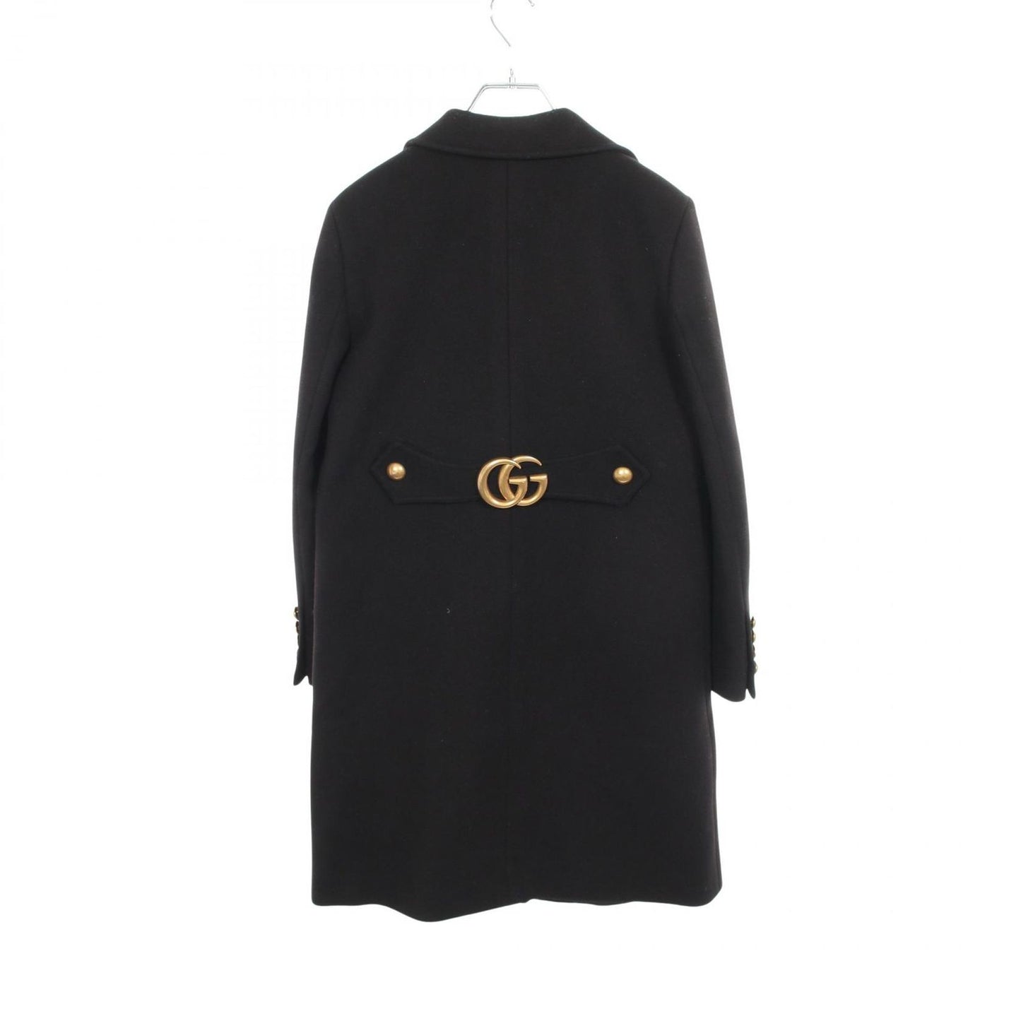 Gucci Double Black Wool Coat — view 2