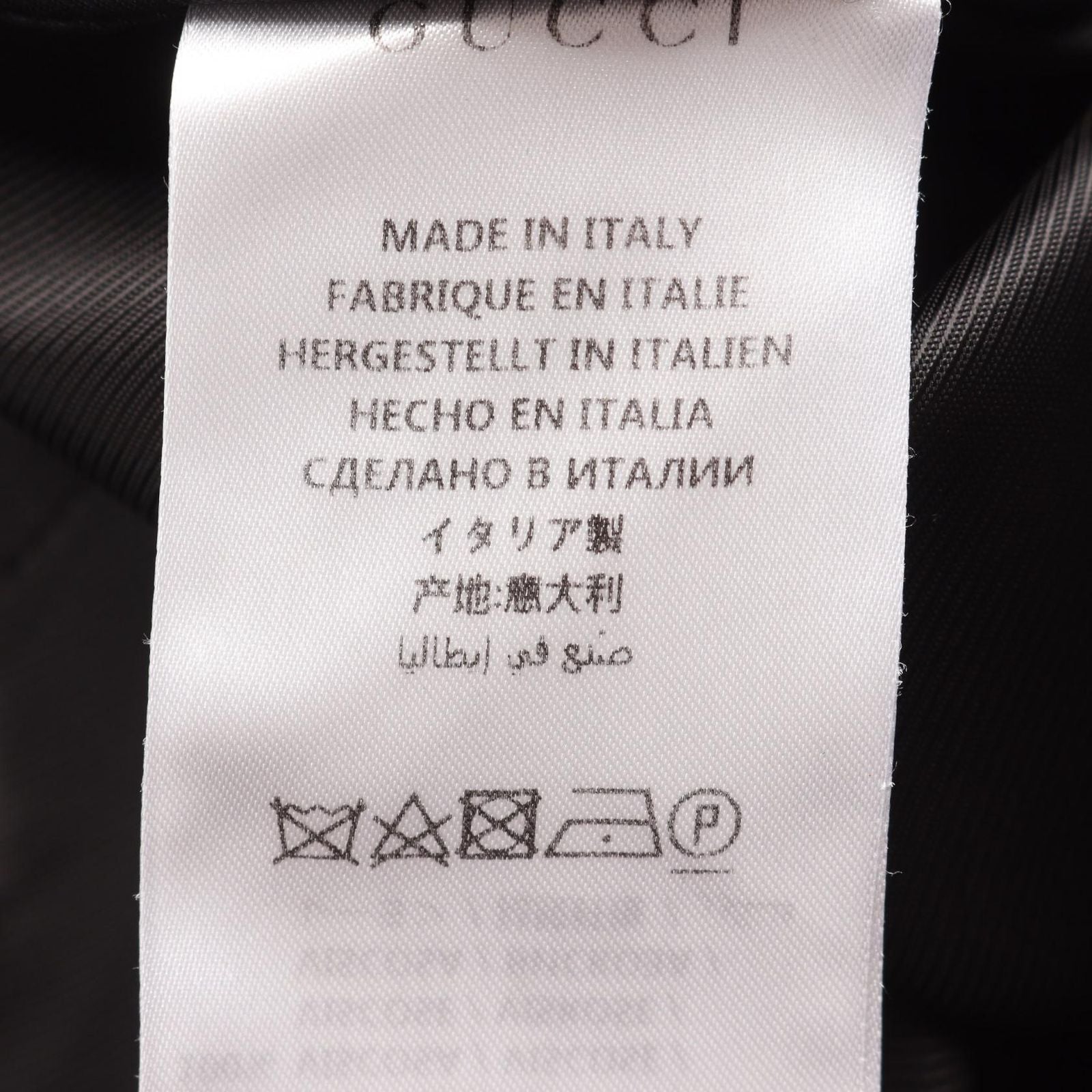 Gucci Double Black Wool Coat — view 4