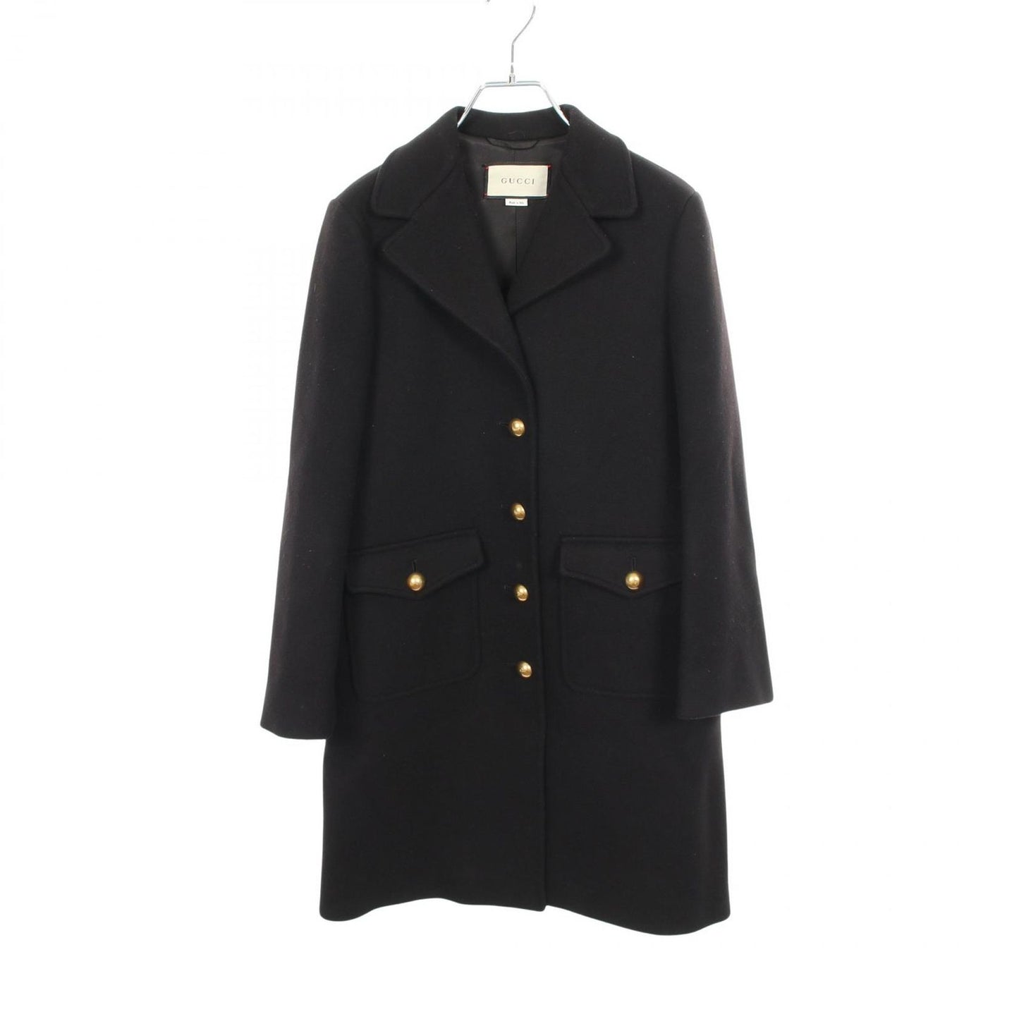 Gucci Double Black Wool Coat