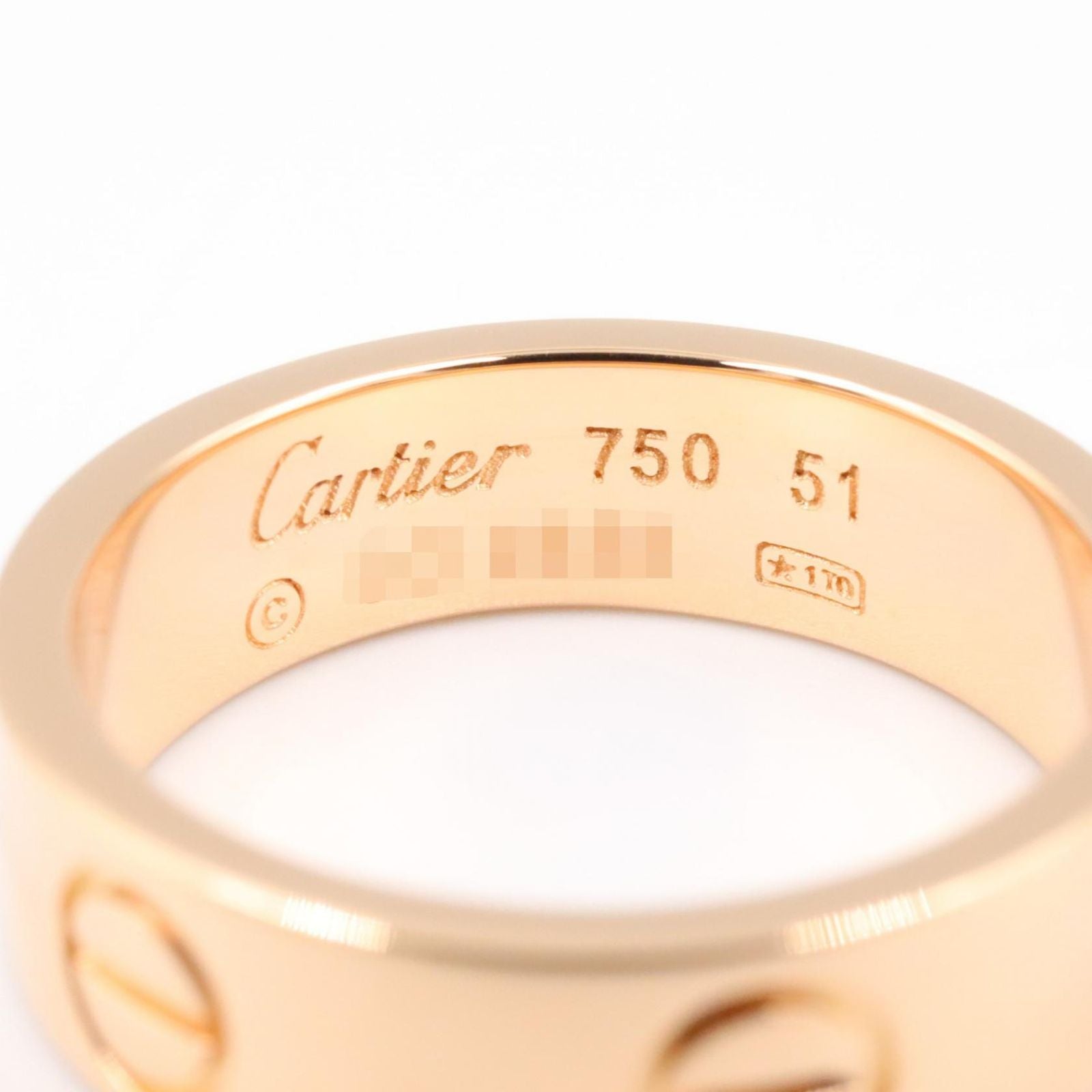 Cartier Ring Love 18k Pink Gold — view 3