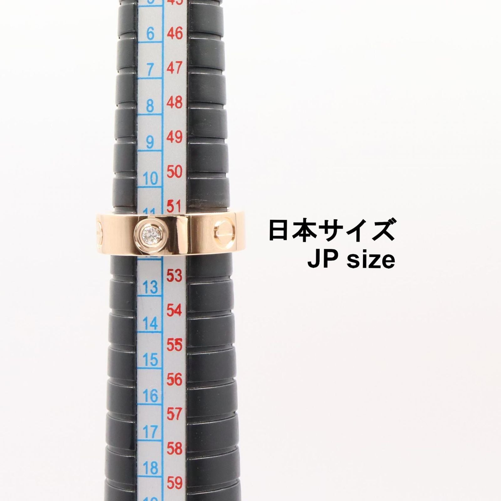 Cartier Ring Love 18k Pink Gold Diamond — view 5
