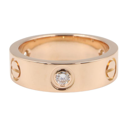 Cartier Ring Love 18k Pink Gold Diamond — view 2