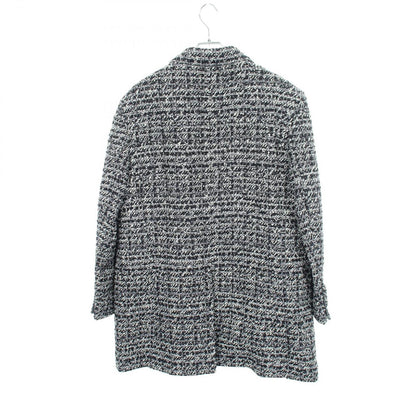 Dior Cannage Wool Blend Tweed Jacket Navy — view 2