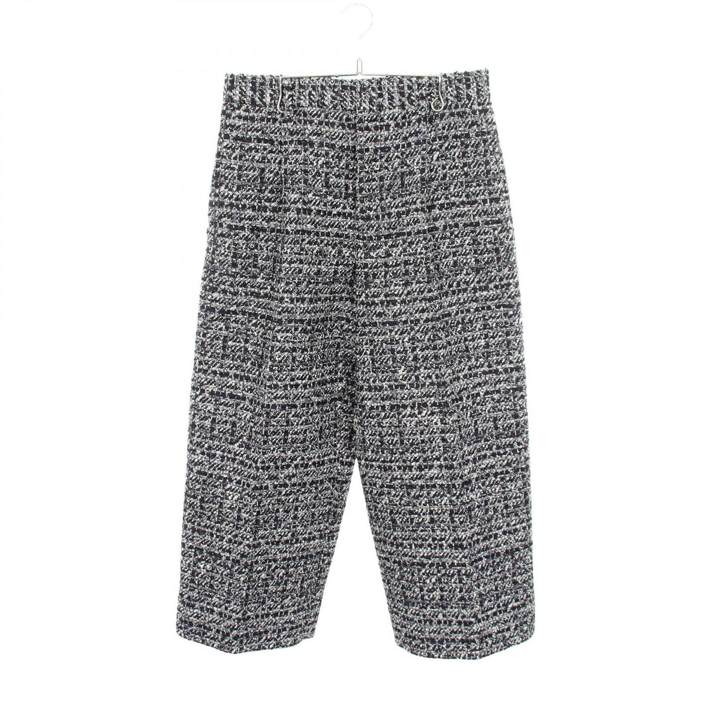 Dior Pants Cannage Twee Navy Cotton and Wool Blend