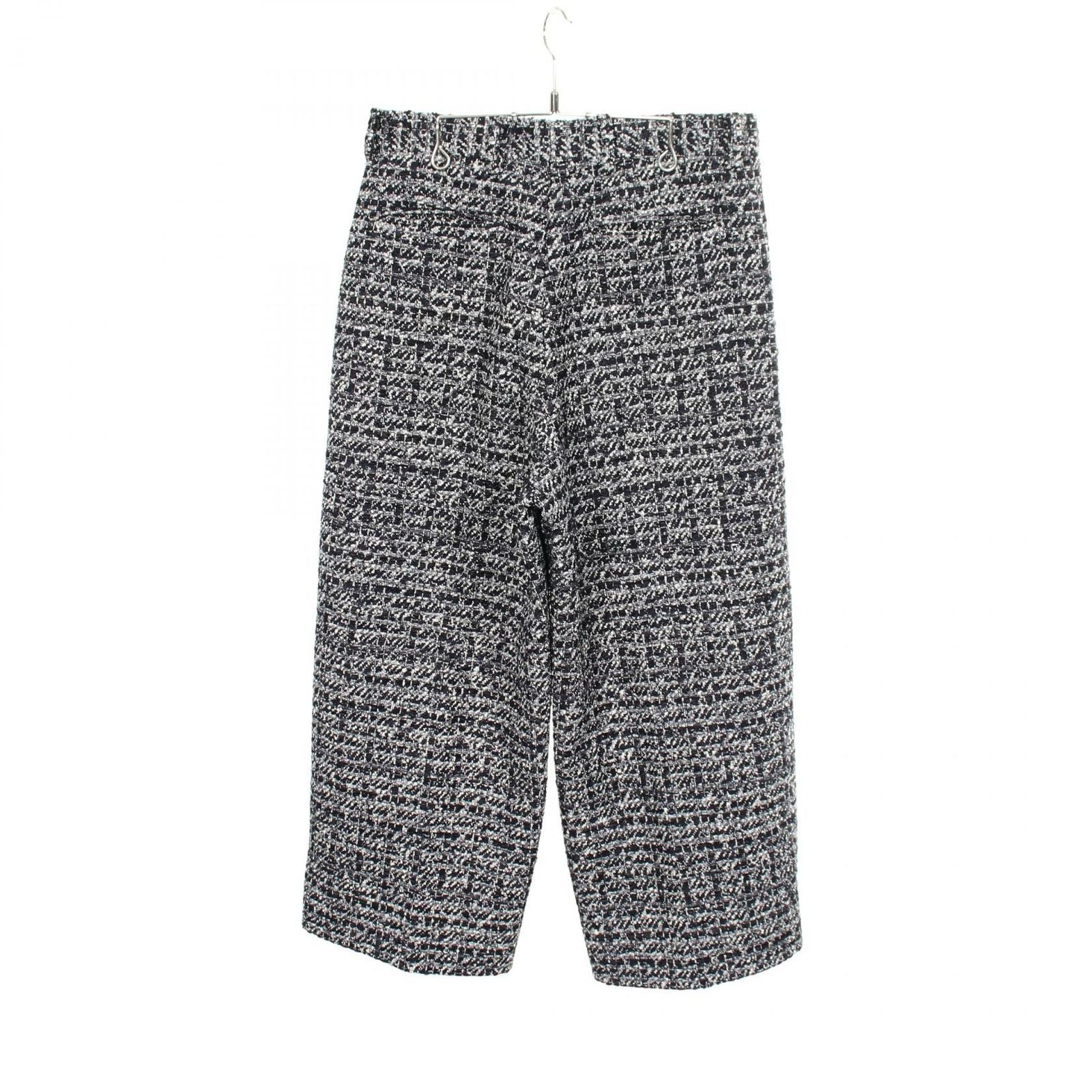 Dior Pants Cannage Twee Navy Cotton and Wool Blend — view 2
