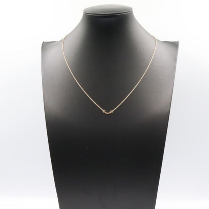 Tiffany & Co Necklace T Smile Mini 40.5 45.5 cm 18k Pink Gold — view 6