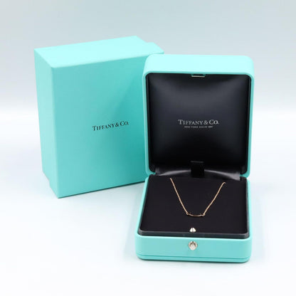 Tiffany & Co Necklace T Smile Mini 40.5 45.5 cm 18k Pink Gold — view 5