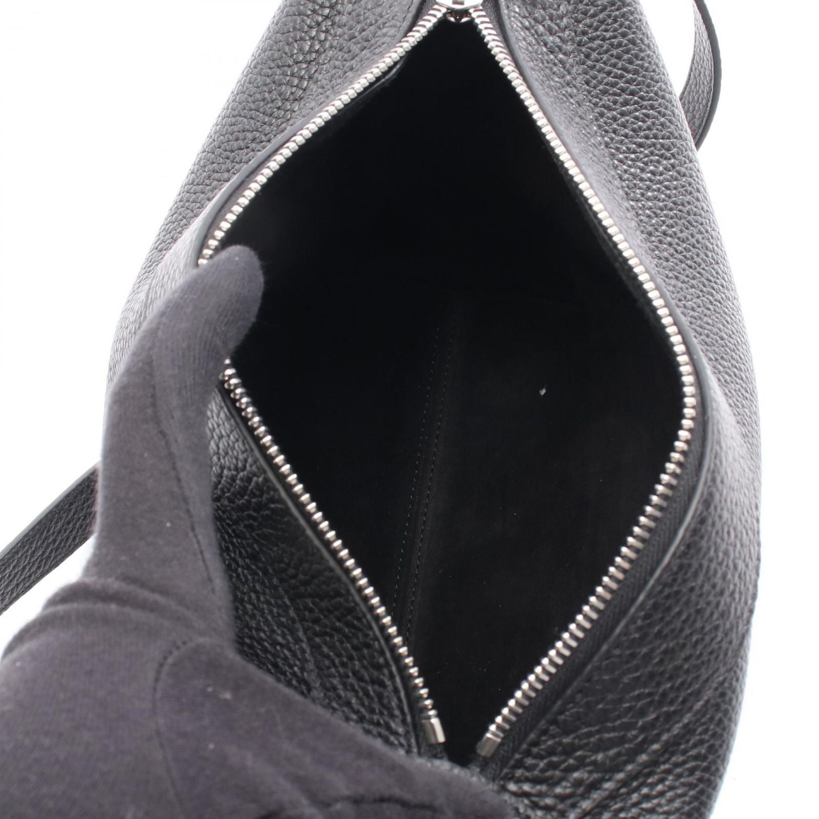Celine Shoulder Bag Harry Black Leather Cross — view 3