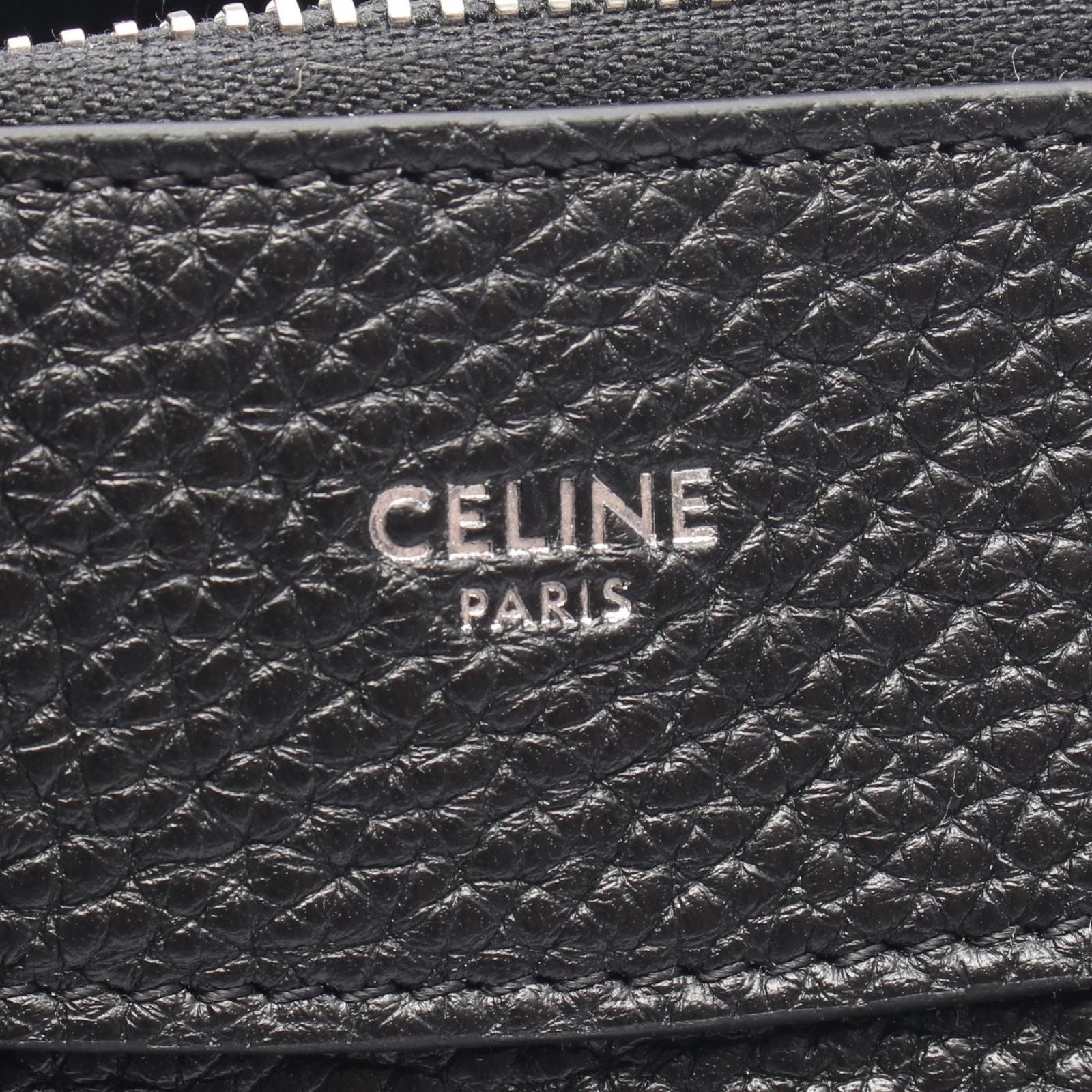 Celine Shoulder Bag Harry Black Leather Cross — view 4